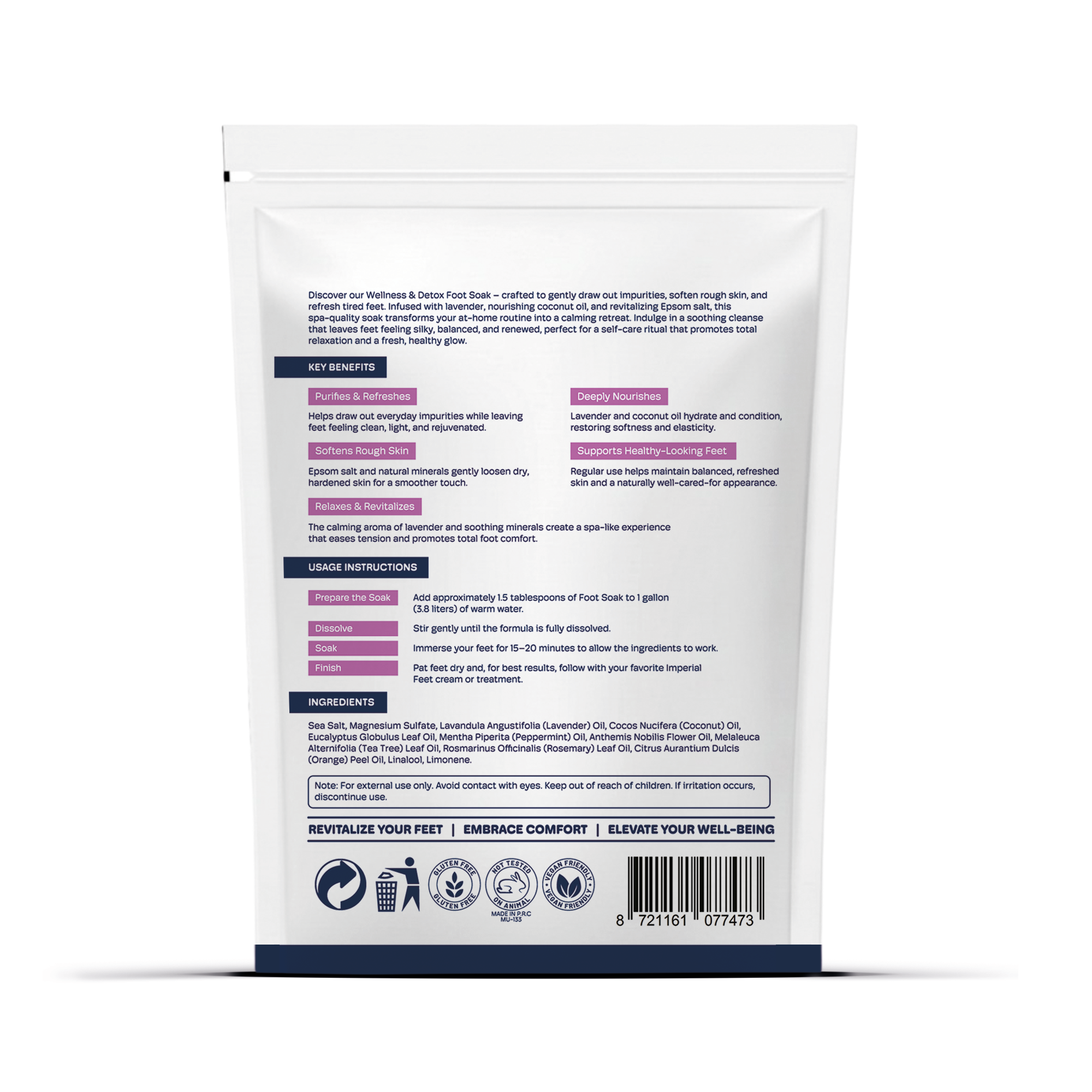 Wellness & Detox Foot Soak