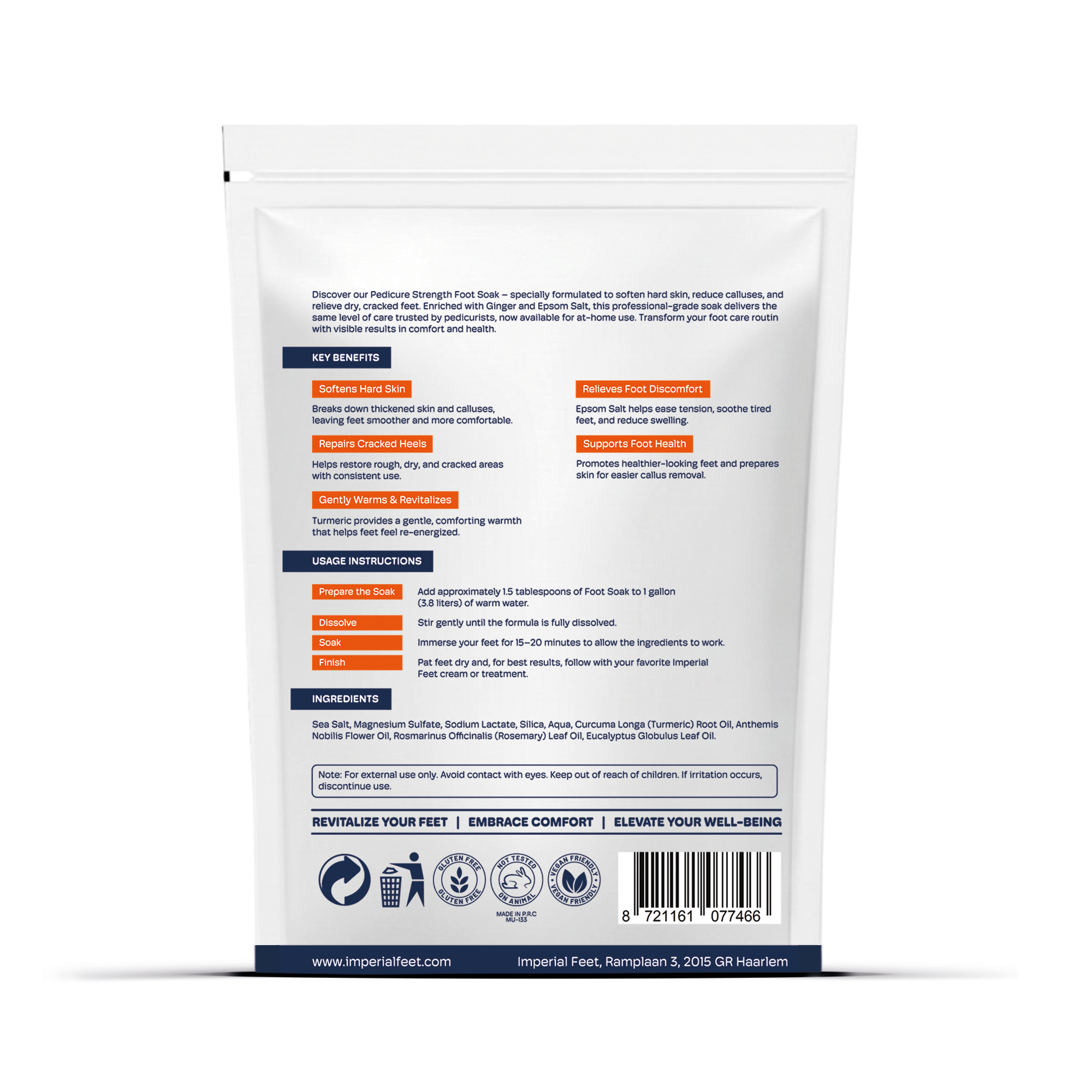 Cracks & Callus Foot Soak