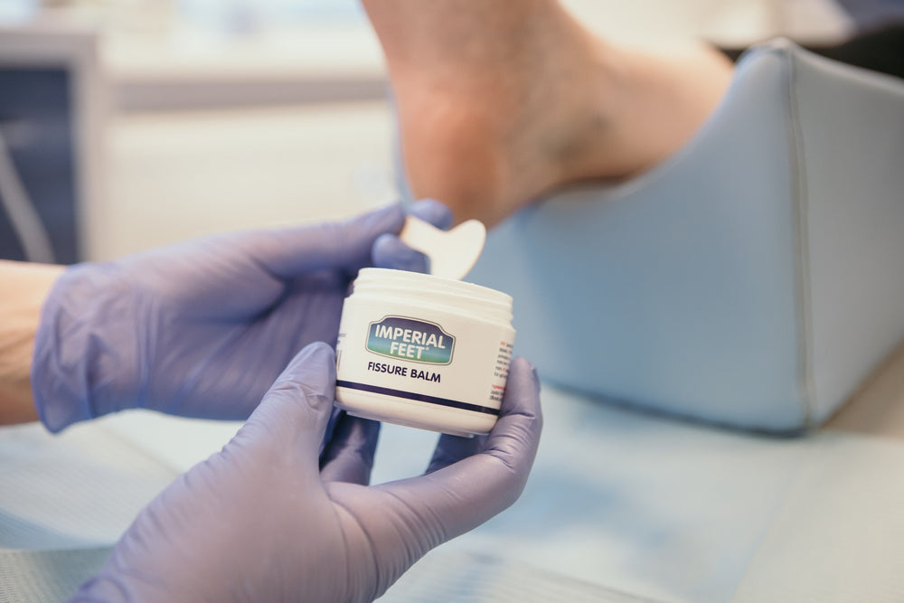 Apply fissure cream
